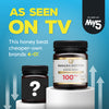100 MGO Manuka Honey - TV Taste Test Winner - better than cheaper supermarket Manuka