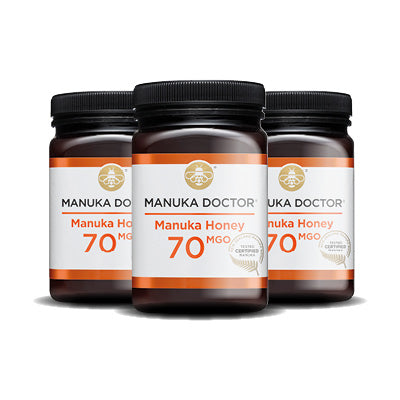 70 MGO Manuka Honey 500g - Trio Pack