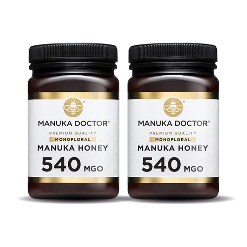 Twin Pack - 540 MGO Manuka Honey 500g