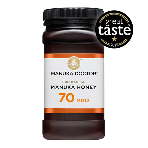 Great Taste Award Winning - 70 MGO Manuka Honey