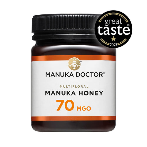 Great Taste Award Winning - 70 MGO Manuka Honey