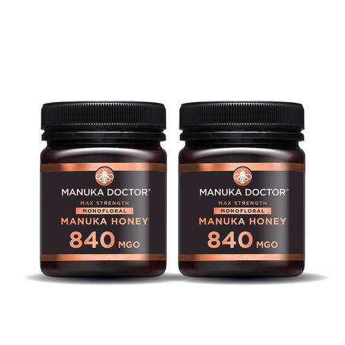 Twin Pack - 840 MGO Manuka Honey 250g