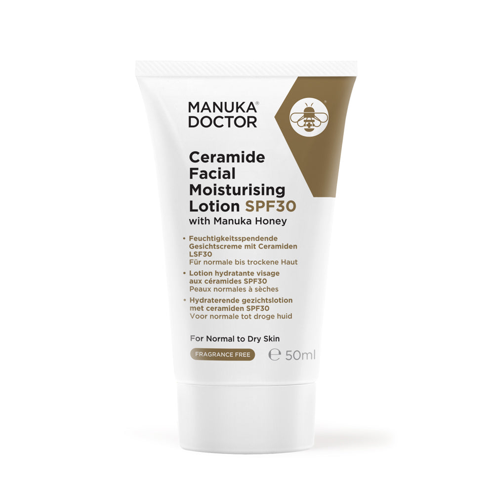 Ceramide Moisturising Lotion SPF30 - With Manuka Honey - Manuka Doctor