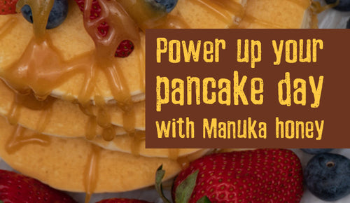 Power up your pancake day with Manuka honey