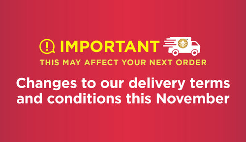CHANGES TO YOUR DELIVERY OPTIONS