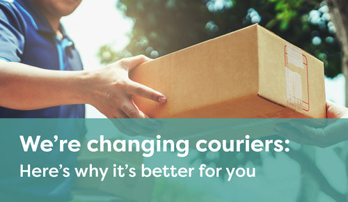 We’re changing couriers: Here’s why it’s better for you