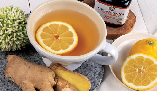 Manuka Honey, Lemon & Ginger Tea