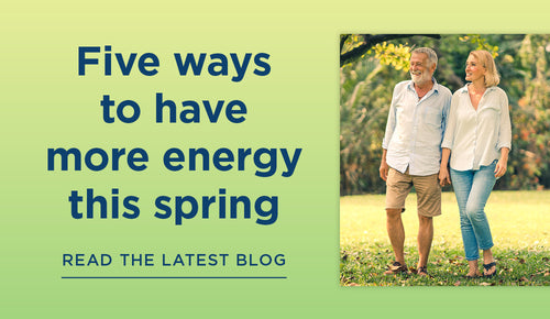 FIVE WAYS TO HAVE MORE ENERGY THIS SPRING