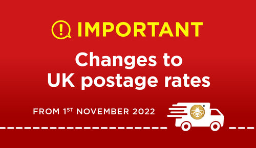 Changes to UK postage rates