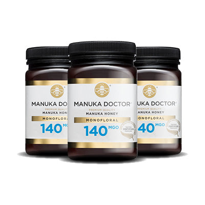 140 MGO Manuka Honey 500g - Trio Pack