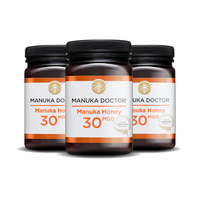 30 MGO Manuka Honey 500g - Trio Pack