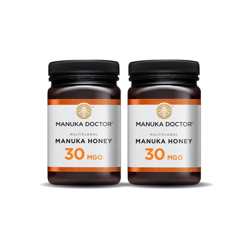 Twin Pack - 30 MGO Manuka Honey 500g