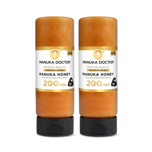 Twin Pack: 200 MGO Manuka Honey 500g