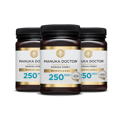 250 MGO Manuka Honey 500g - Trio Pack