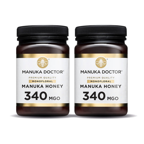 Twin Pack - 340 MGO Manuka Honey 500g