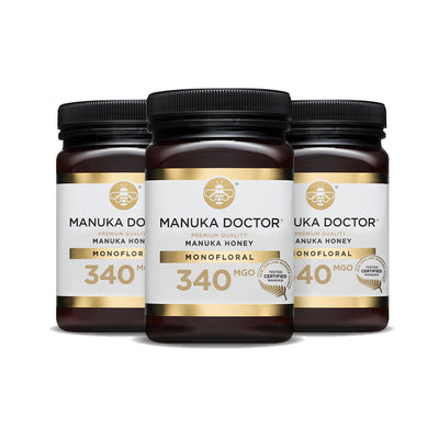 340 MGO Manuka Honey 500g - Trio Pack