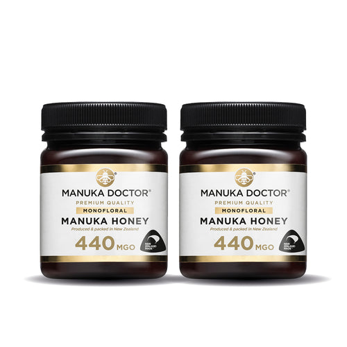 Twin Pack -  440 MGO Manuka Honey 250g