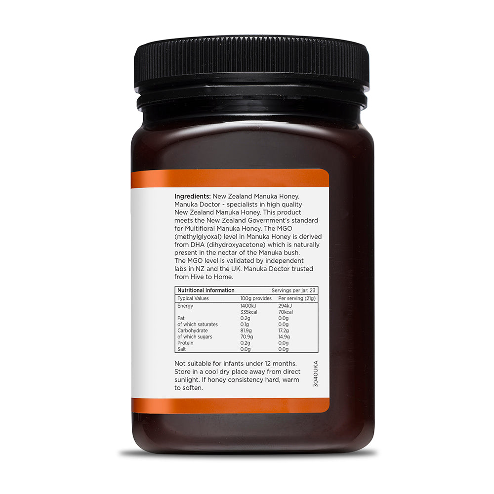 Egmont Honey UMF 5 Manuka Honey 500g | UK