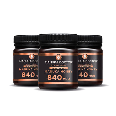 Trio Pack - 840 MGO Manuka Honey 250g