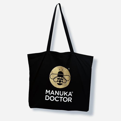 Manuka Doctor Shopping Bag - Black & Gold