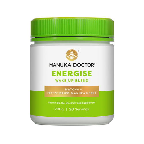Manuka Doctor Energy Support Powder with Matcha