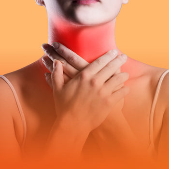 Dry throat from fans and air con