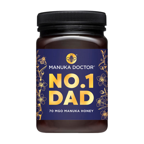 No. 1 Dad Gift Messaging - Manuka Honey Father's Day Gift