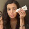 Applying the Manuka Doctor SPF50 Day Cream to the face