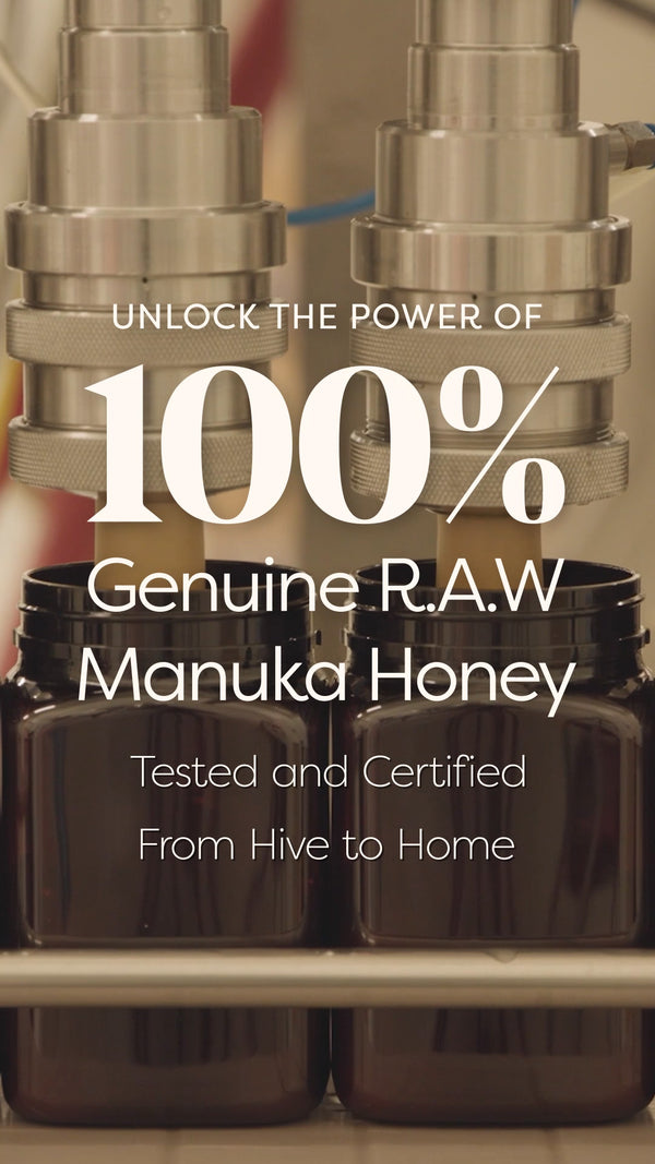 Unlock the power of 100% genuine Manuka Honey