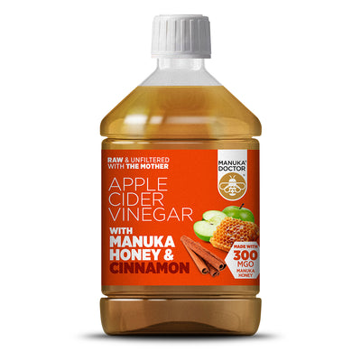 Apple Cider Vinegar with Manuka Honey & Cinnamon