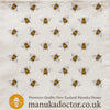 Reusable Cotton Shopping Bag - Bee Pattern design